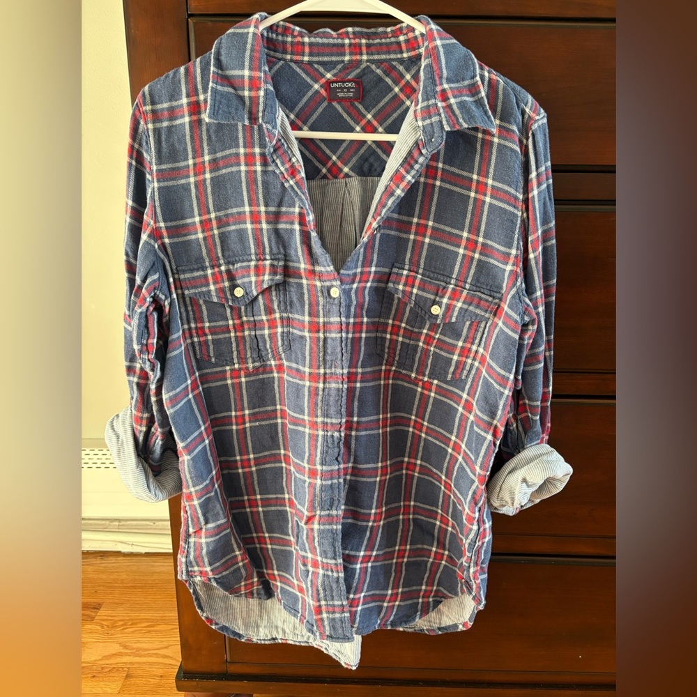 Untuckit Flannel Shirt
